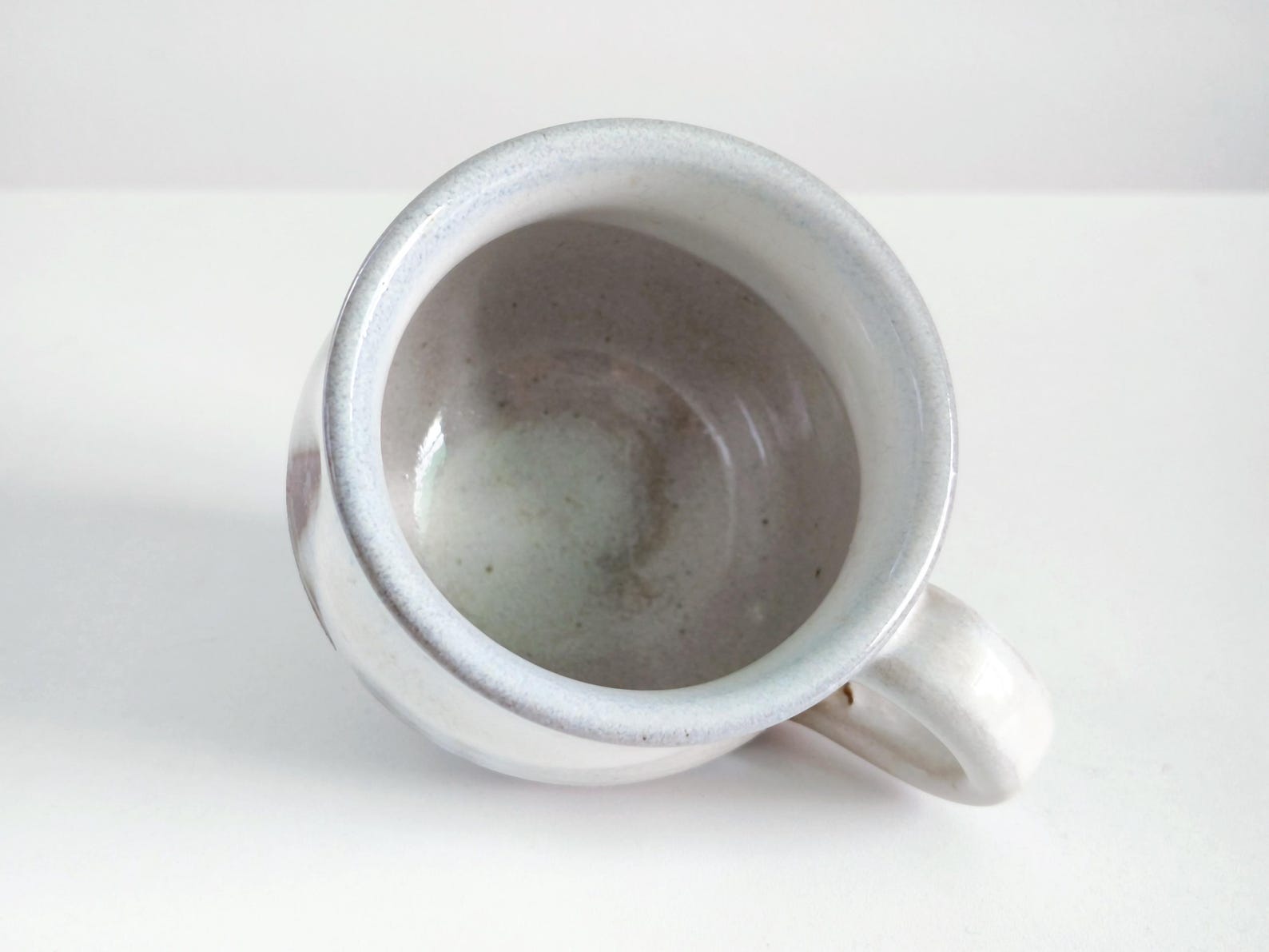 Exquisite 5.1oz Japanese Ceramic Coffee Cup A Symphony of White and Brown - Image 6