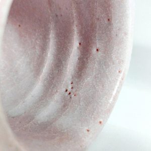 Exquisite 8.1oz Shino Ware Yunomi A Handcrafted Japanese Tea Cup in Light Pink