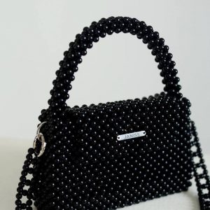 Exquisite Beaded Pearl Handbag A Timeless Classic for Brides and Special Occasions