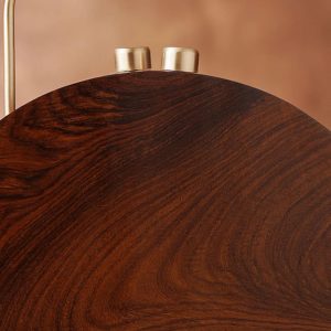 Exquisite Brown Handcrafted Wooden Clutch A Timeless Accessory for Special Occasions