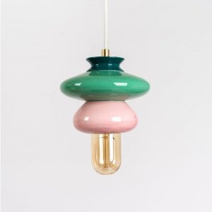 Exquisite Ceramic Pendant Lamp A Symphony of Light and Art