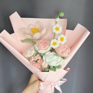 Exquisite Crochet Rose Bouquets Handmade Floral Masterpieces for Unforgettable Occasions