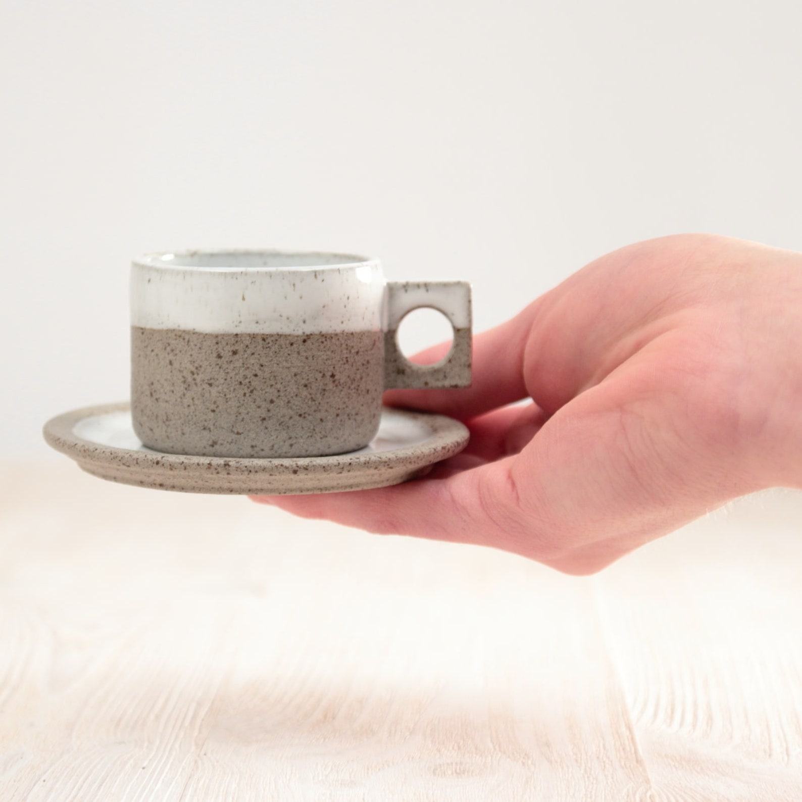 Exquisite Espresso Cups and Saucers A Ceramic Masterpiece for Coffee Connoisseurs
