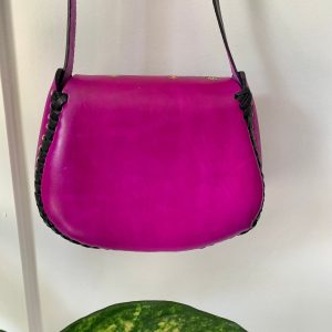 Exquisite Hand-Crafted Mexican Leather Floral Purse A Symphony of Art and Tradition