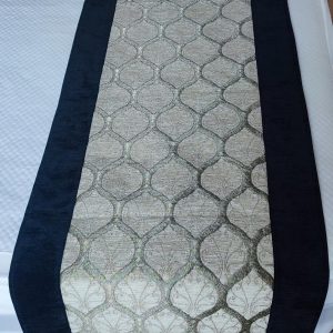 Exquisite Handmade Bed Runner Adorn Your Bedroom with Modern Beige Elegance