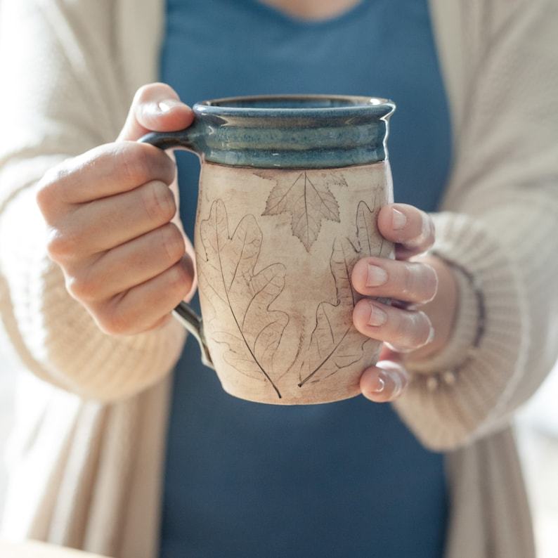 Exquisite Handmade Ceramic Coffee Mug A Interesting  Item for Coffee Aficionados