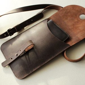 Exquisite Handmade Leather Crossbody Bag Your Perfect Companion for Style and Convenience