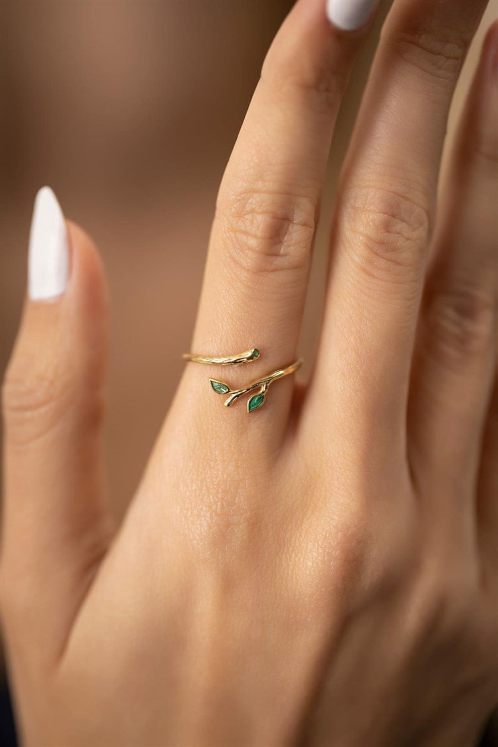 Exquisite Ivy Ring A Timeless Treasure for Her - Image 6