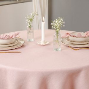 Exquisite Linen Tablecloth Elevate Your Celebrations with Timeless Elegance