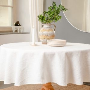 Exquisite Linen Tablecloth Elevate Your Celebrations with Timeless Elegance