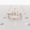 Exquisite Marquise Lab-Grown Diamond Engagement Ring A Promise of Enduring Love