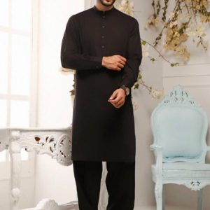 Exquisite Men’s Kurta Shalwar Suit Handmade Elegance for Special Occasions