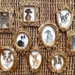 Exquisite Mini Masterpieces Capture Your Beloved Pets in Timeless Art