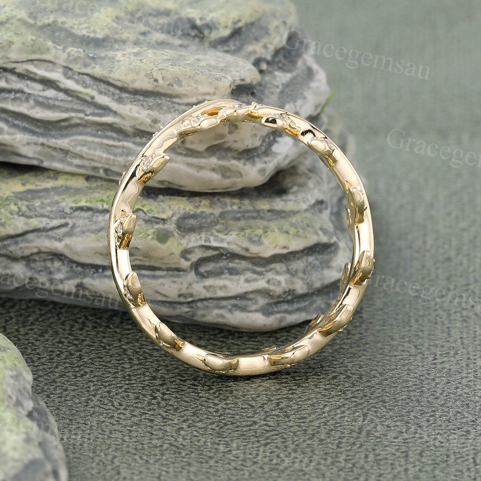 Exquisite Moissanite Eternity Band A Shimmering Symbol of Love and Commitment