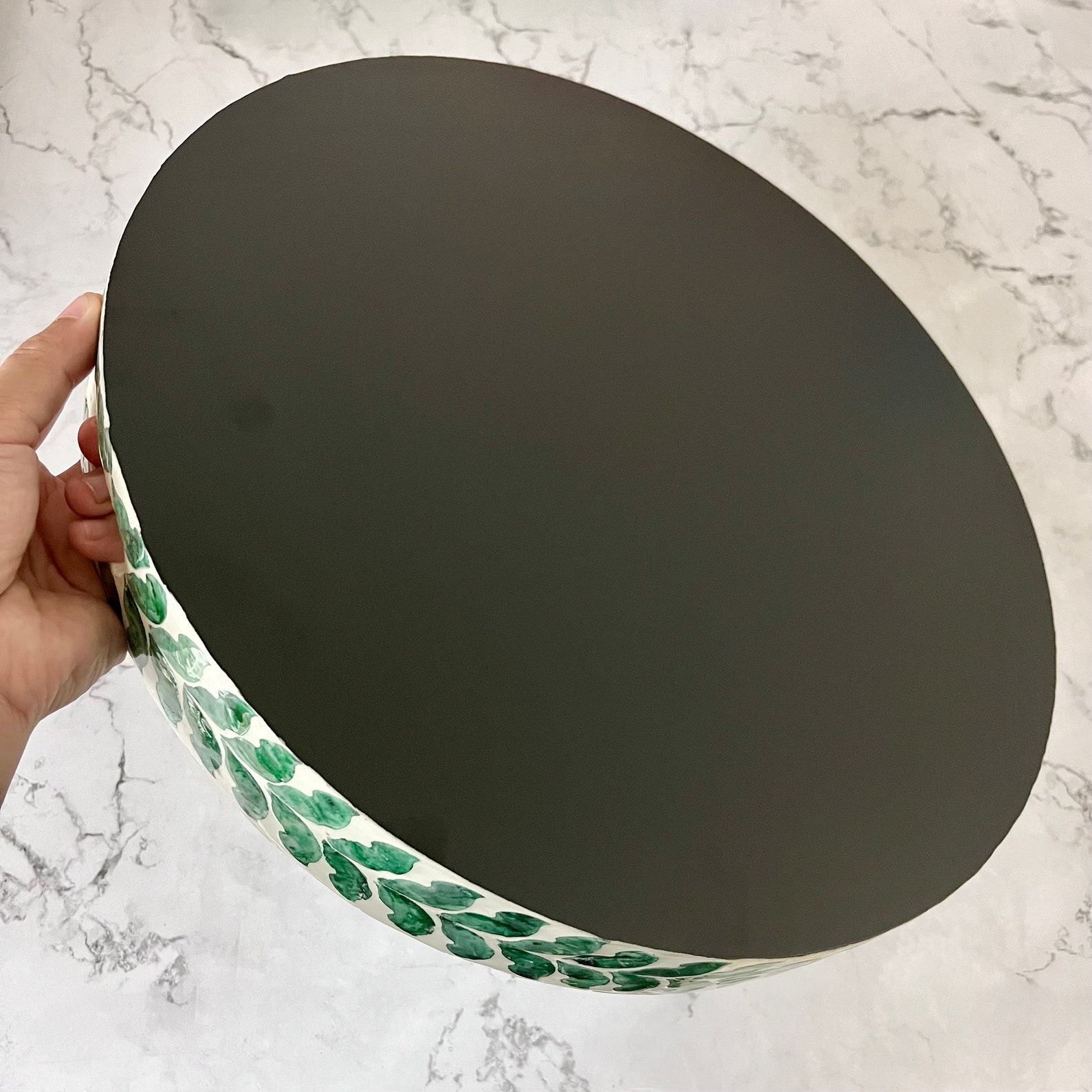 Exquisite Mother-of-Pearl Inlay Tray A Shimmering Masterpiece for Your Home