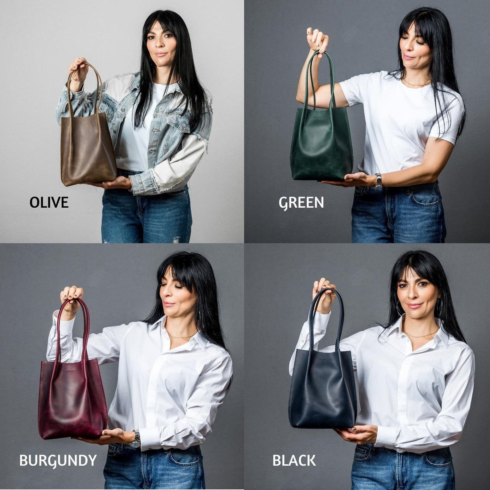 Exquisite Red Leather Tote A Timeless Accessory for the Modern Woman