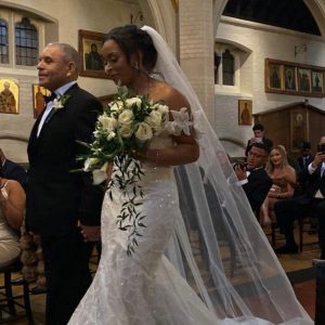 Exquisite Scallop Edge Beaded Wedding Veil A Symphony of Elegance for Your Special Day