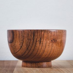 Exquisite Set of 2 Handmade Jujube Wood Bowls A Touch of Nature for Your Home