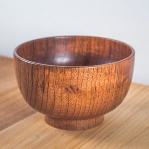 Exquisite Set of 2 Handmade Jujube Wood Bowls A Touch of Nature for Your Home