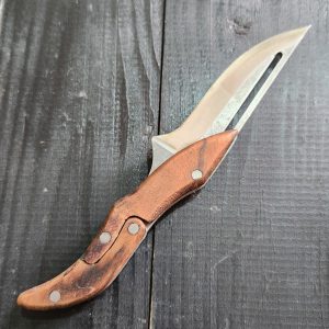 Exquisite Walnut Wood Pocket Knife A Timeless Item for Unforgettable Occasions