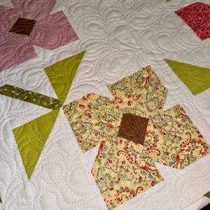 Exquisitely Crafted Floral Garden Quilted Table Topper A Touch of Nature for Your Home