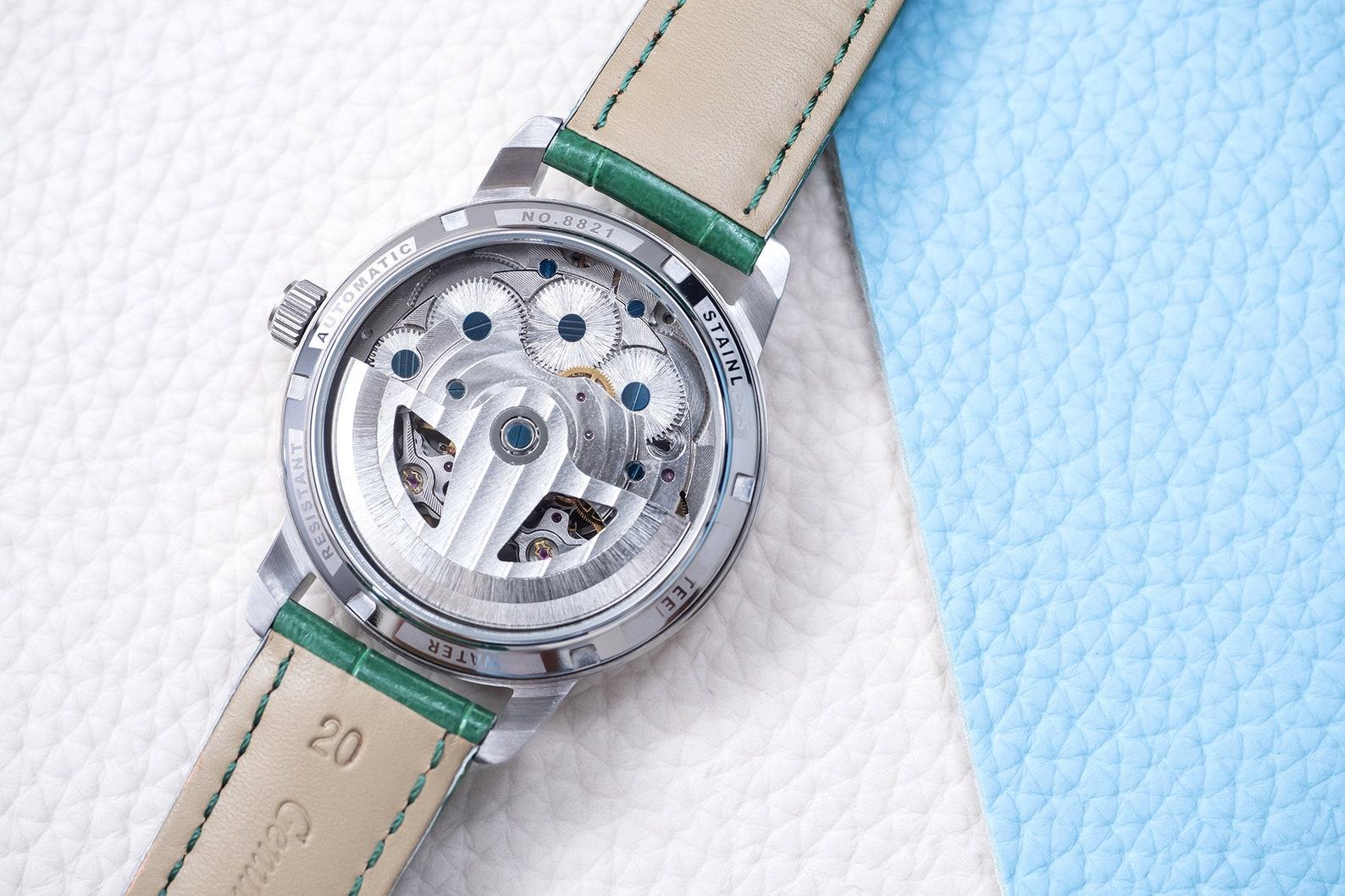 Exquisitely Engraved Automatic Timepiece A Timeless Masterpiece for Unforgettable Moments - Image 3