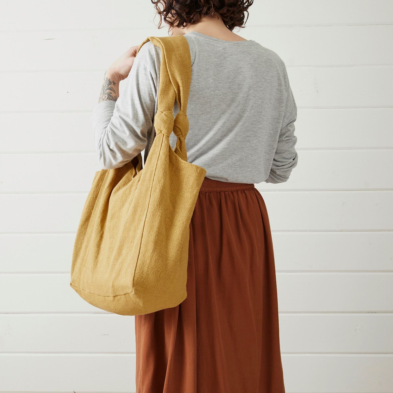 Fair Trade Vegan Comfy Everyday Shoulder Bag Zip Close, Eco-Friendly Style