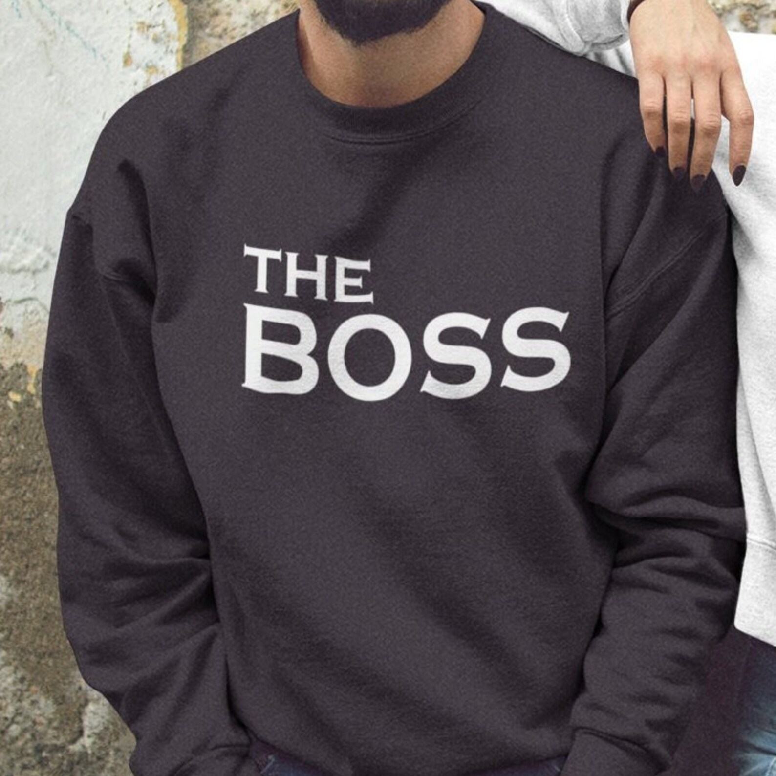 Fall Fashion’s Power Couple The Boss & Real Boss Sweatshirts – A Unique Birthday Item