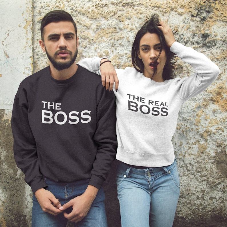 Fall Fashion’s Power Couple The Boss & Real Boss Sweatshirts – A Unique Birthday Item
