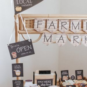 Farmers Market Dramatic Play Set Cultivate Imaginative Play and Market Adventures