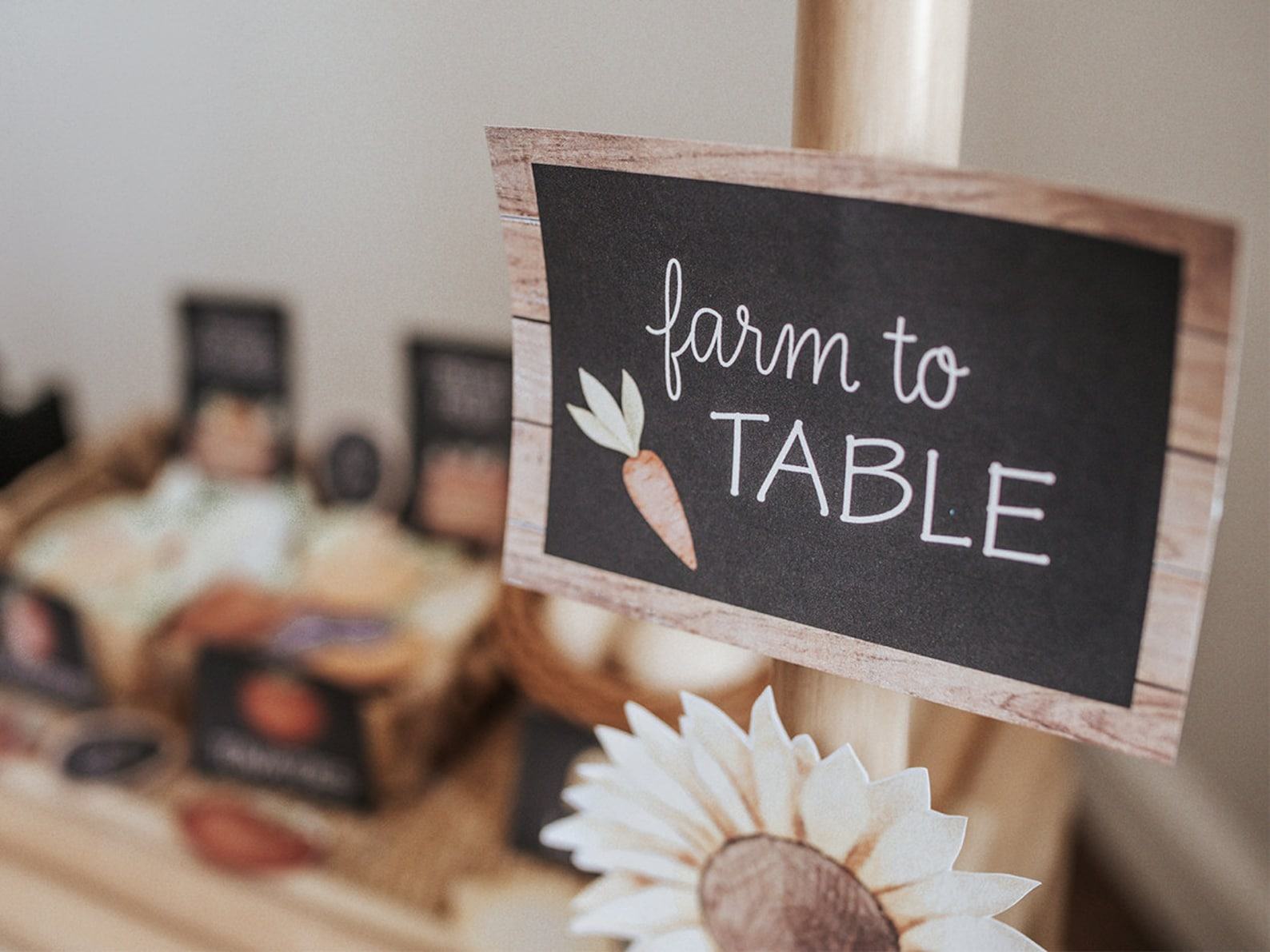 Farmers Market Dramatic Play Set Cultivate Imaginative Play and Market Adventures - Image 6