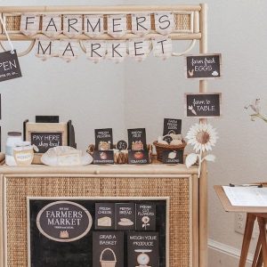 Farmers Market Dramatic Play Set Cultivate Imaginative Play and Market Adventures