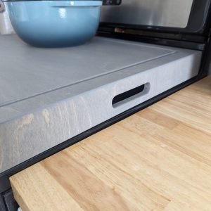 Farmhouse Stove Top Cover – Noodle Board, Cutting Board & Serving Tray – Fits Gas & Electric Stoves