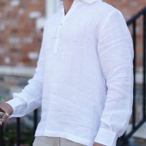 Father’s Day Linen Shirt A Timeless Item for the Special Man in Your Life