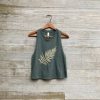 Fern-tastic Crop The Perfect Tank for Festivals, Workouts, and Gardening
