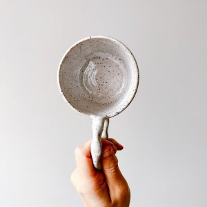 Festive Speckle Stoneware Wreath Mug Adorn Your Mornings with Holiday Cheer