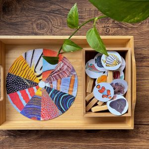 Fishy Fun Match and Learn with Our Printable Pattern Matching Wheel