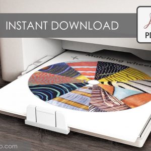 Fishy Fun Match and Learn with Our Printable Pattern Matching Wheel