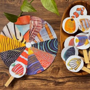 Fishy Fun Match and Learn with Our Printable Pattern Matching Wheel