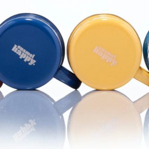 Floral Enamelware Set 4 Plates & Mugs for Camping, Glamping, Beach, & Outdoors