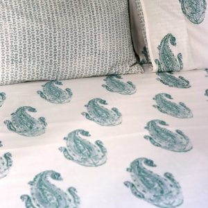 Floral Fantasy Bohemian Bliss for Your Summer Nights | Block Printed Bedspread & Duvet Cover