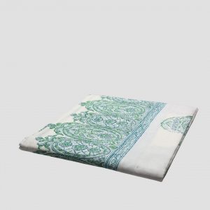 Floral Fantasy Bohemian Bliss for Your Summer Nights | Block Printed Bedspread & Duvet Cover