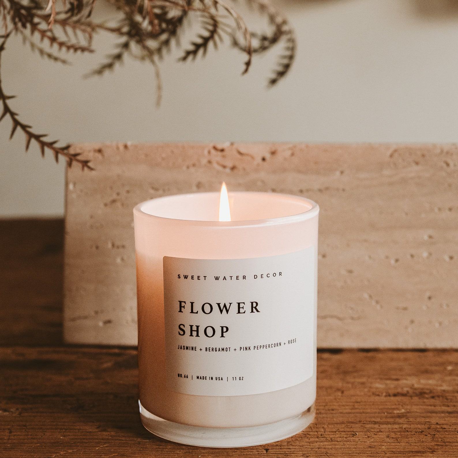 Floral Haven Indulge in 50 Hours of Aromatic Bliss with Our Soy Candle - Image 2