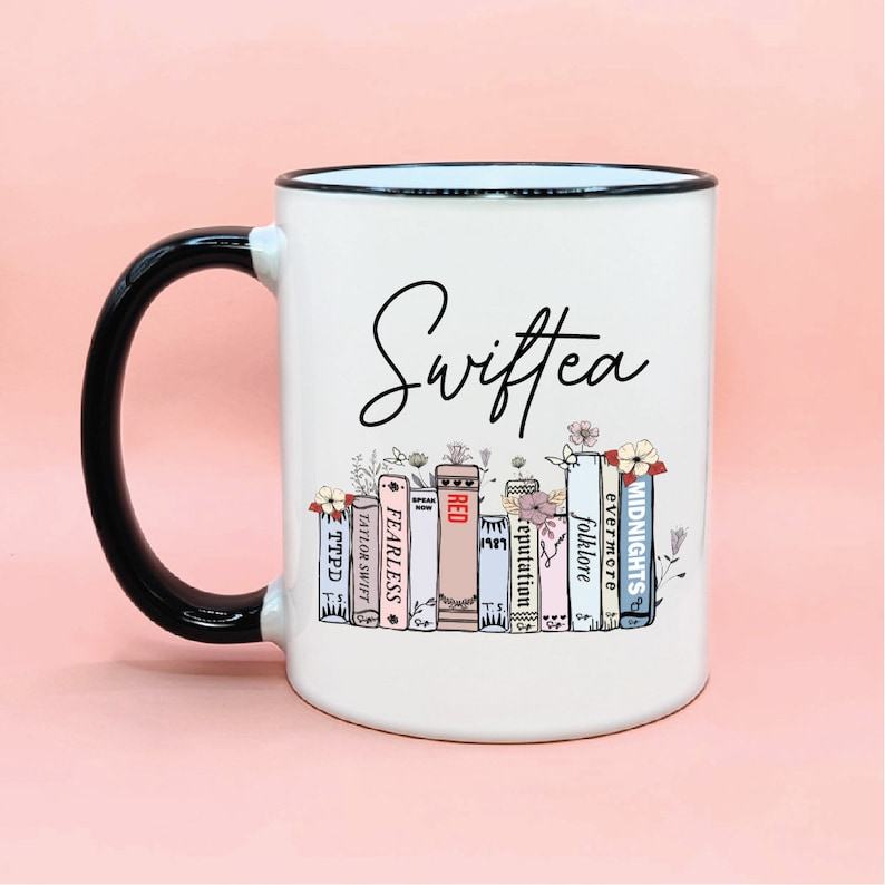 Floral Symphony Mug A Harmonious Blend of Music and Nature