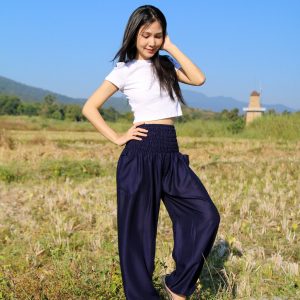 Flowy Boho Harem Pants Embrace Bohemian Chic for Yoga, Relaxation, and Style