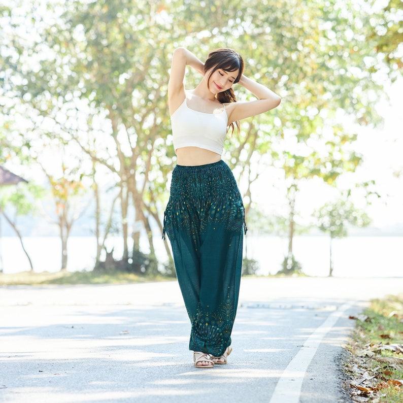Flowy Boho Harem Pants Embrace Bohemian Style for Summer