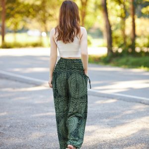 Flowy Boho Harem Yoga Pants Comfy Hippie Loungewear for Women