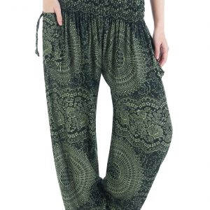 Flowy Boho Harem Yoga Pants Comfy Hippie Loungewear for Women