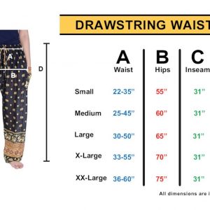 Flowy Harem Pants Comfy Elephant Print Yoga Pants with Pockets for Men