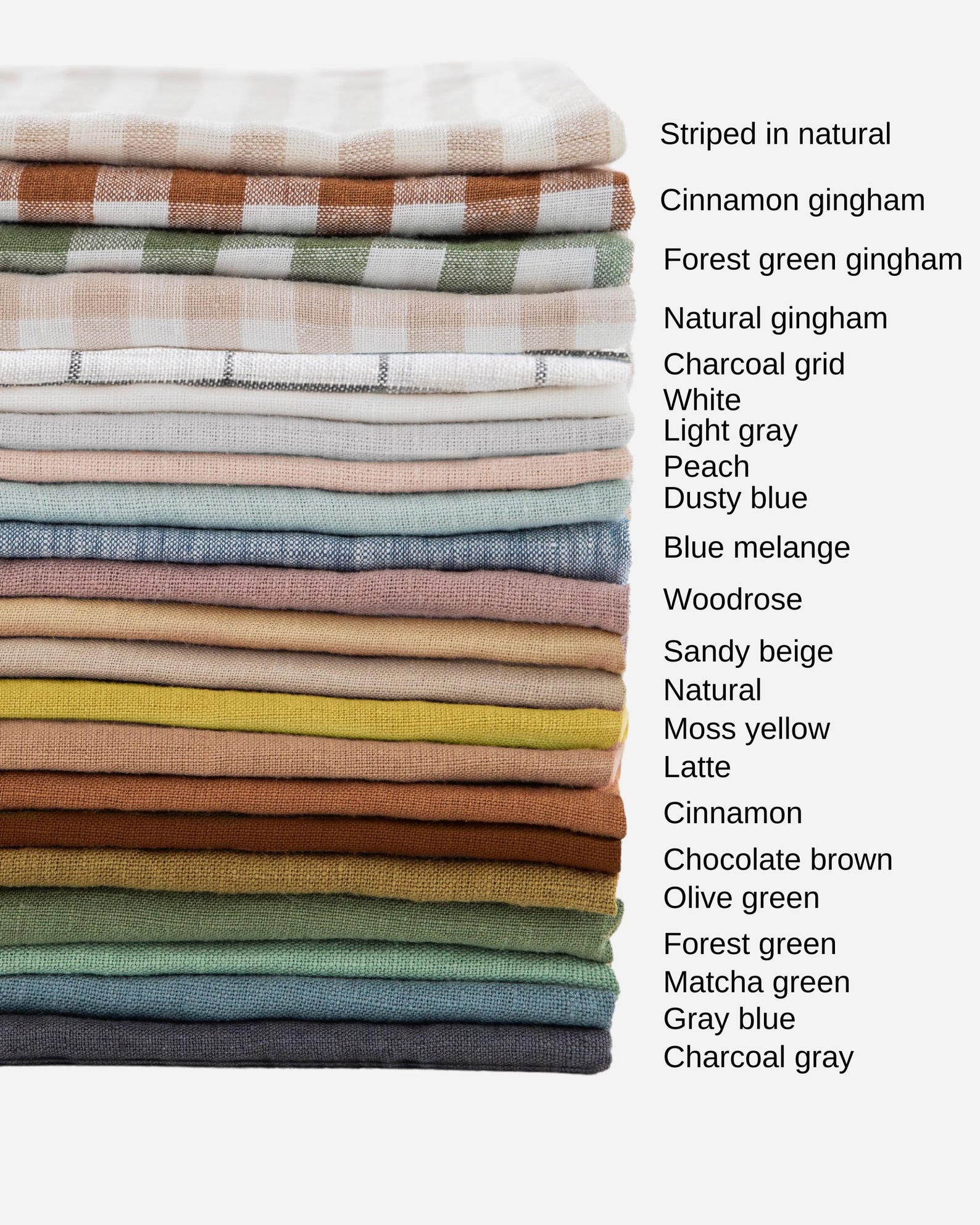 Forest Green Gingham Linen Pillowcase Farmhouse Charm for a Cozy Night’s Sleep - Image 5